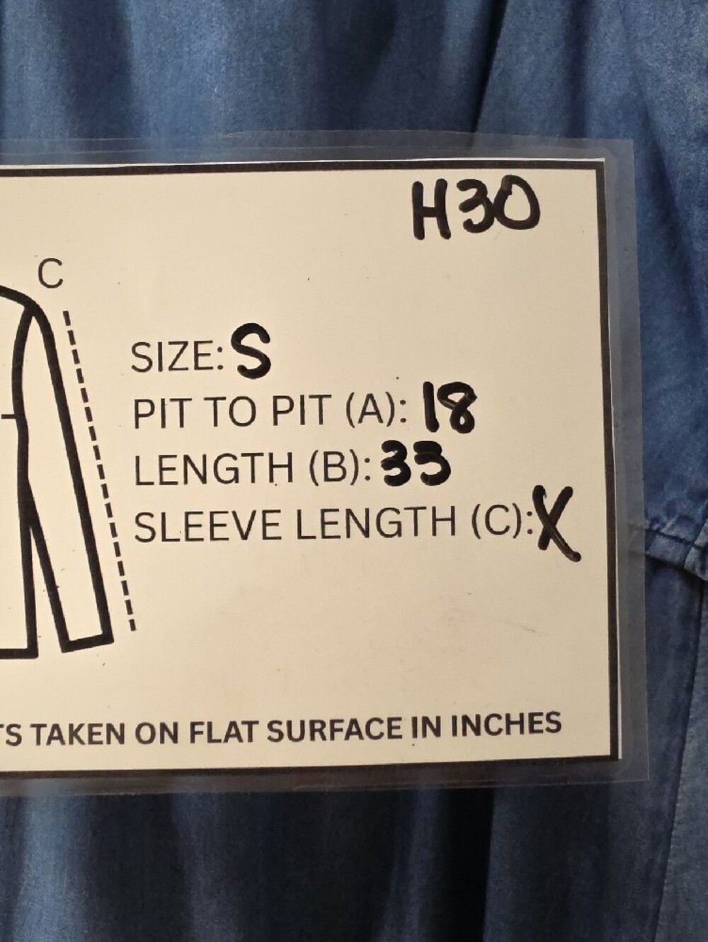 Old Navy Light Denim Layered Sundress | Size Small - Picture 7 of 7